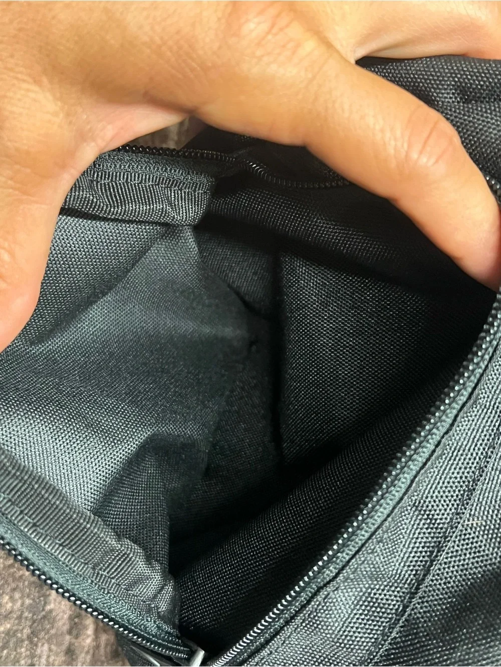 Vans Off The Wall Black Mini Backpack Bag